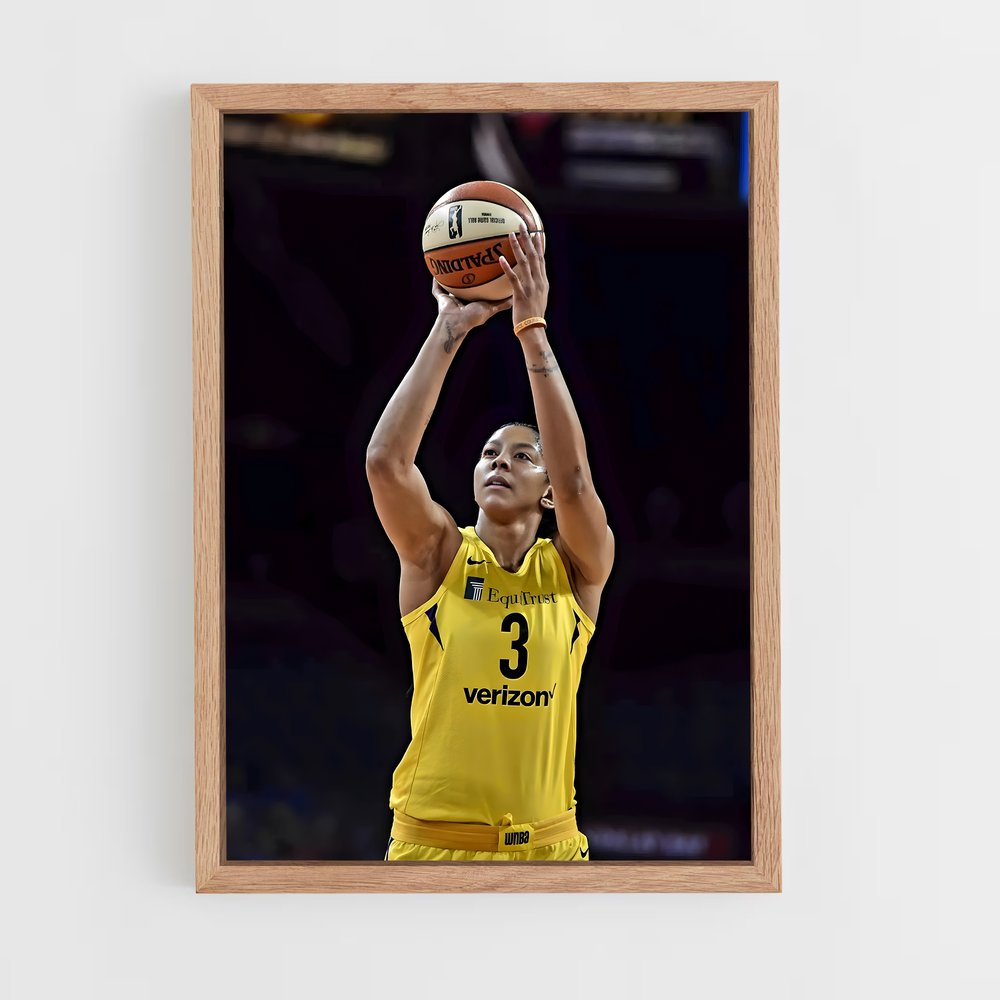Poster Candace de parker – affiche Basketball (vue 4)